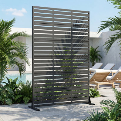 Outdoor Metal Privacy Screen by Dovelina