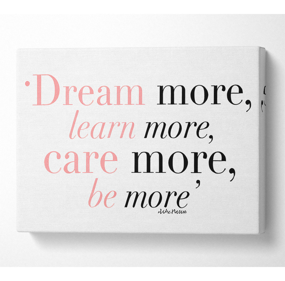 Dolly Parton Dream More Be More - Druck