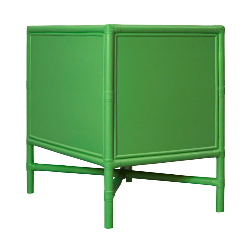 Venice 2 - Drawer Nightstand, Bright Green