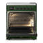Majestic III Series 30 Inch Induction Range with 4 Induction Elements in Matte Graphite (Brass Trim)-500614276-500614281