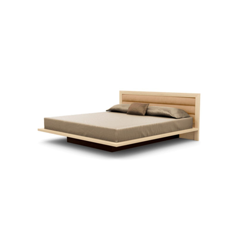 Moduluxe Upholstered Bed, King, Onyx, Autumn Cherry