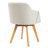Fegan Swivel Linen Upholstered Back Side Chair-879140302-913849423