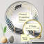 Formes abstraites de vecteurs de vanille - Miroir mural en spirale MIR105963 C-95187114
