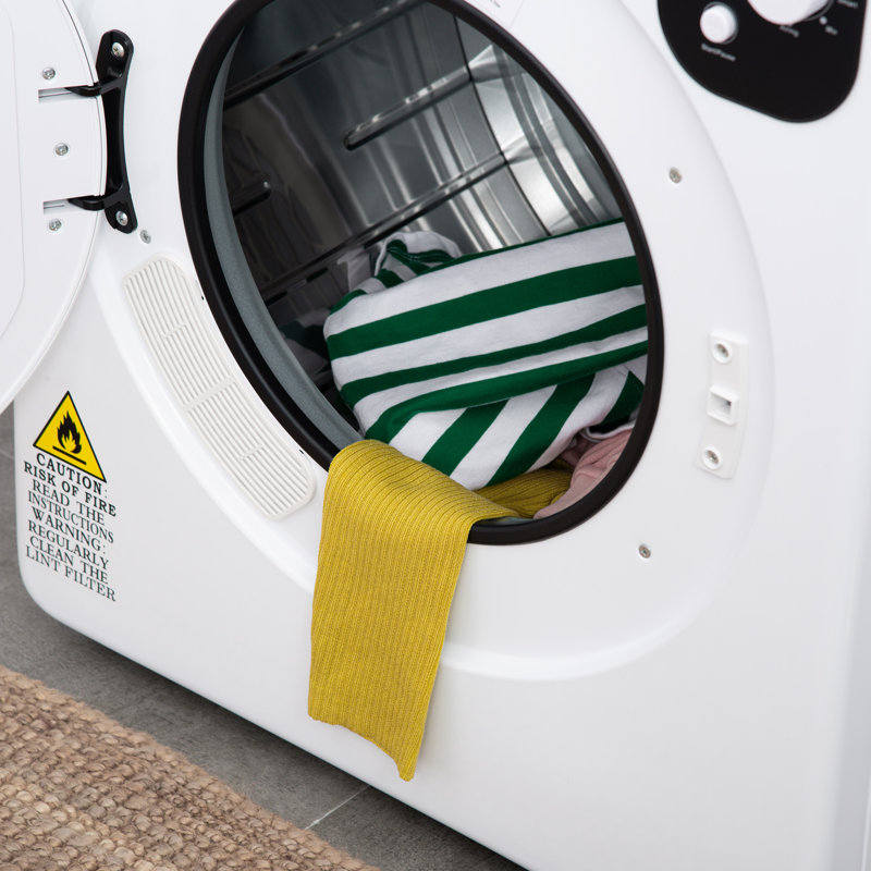 HomCom 3.2 Cubic Feet Vented Electric Dryer with Steam Dry