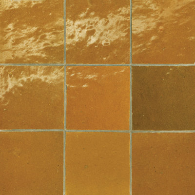 Carreau de terrain zellige brillant 4 po x 4 po Zagora