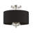 Brunetto Fabric Semi Flush Mount-248478349