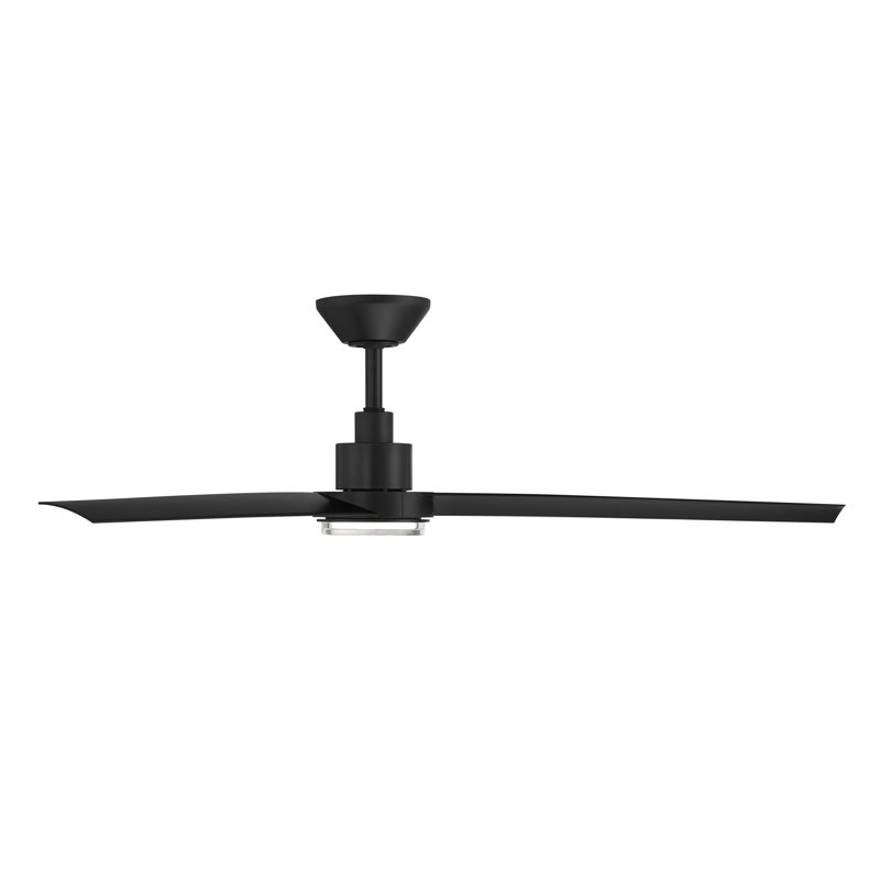 Ventilateur de plafond intelligent à 3 pales Bolo avec trousse d'éclairage à DEL sélectionnable 2700K-3000K-4000K-5000K et télécommande incluse