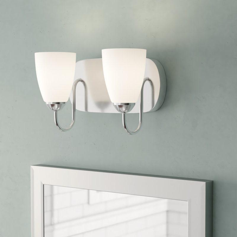 Carilynn 2 - Light Dimmable Vanity Light, Polished Chrome