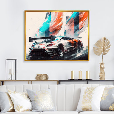 Art japonais sur toile, "Japon au volant,"