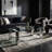 Aurelija Glass Top Coffee Table