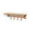 Faustina Floating Shelf with Hooks
