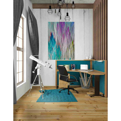 «Brush Panels I» par James Burghardt, reproduction d'art sur toile tendue