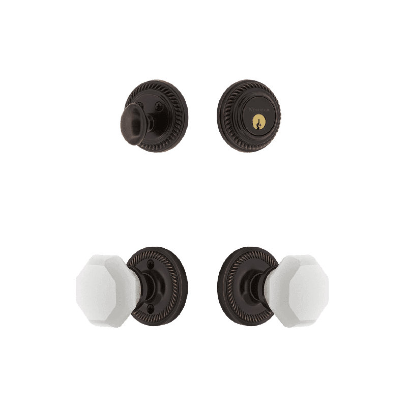 Ensemble de rosette Nostalgic Warehouse, Bronze intemporel, 2.375