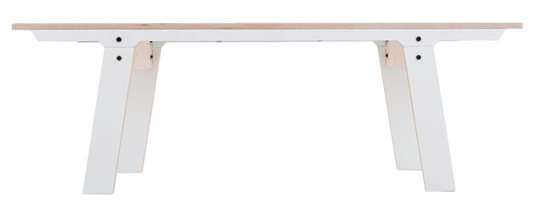 Giedi Upholstered Bench, Small, Snow White