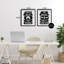 Motivational Gamer Phrases 2pc Framed Print Under Glass Set, design by Marcus Prime-222973811-222973813