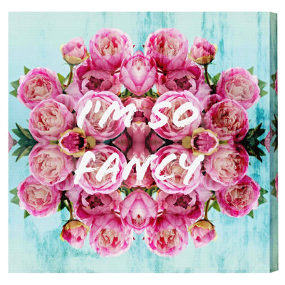 «So Fancy», impression sur toile tendue