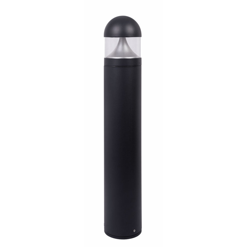 Solus Round LED Landscape Bollard Light 4000K or 3000K, 3000K, Black