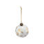 3.1'' Solid Glass Annual Ornament Ball Ornament
