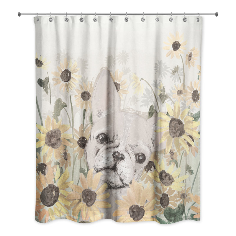 Rideau de douche Frenchie