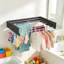 Wall Mounted Retractable Clothes Drying Rack - Space-Saving Laundry Solution