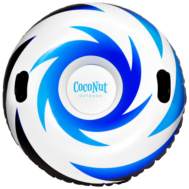 CocoNut: 48 po Jumbo Snow Tube - Vortex polaire bleu glacier