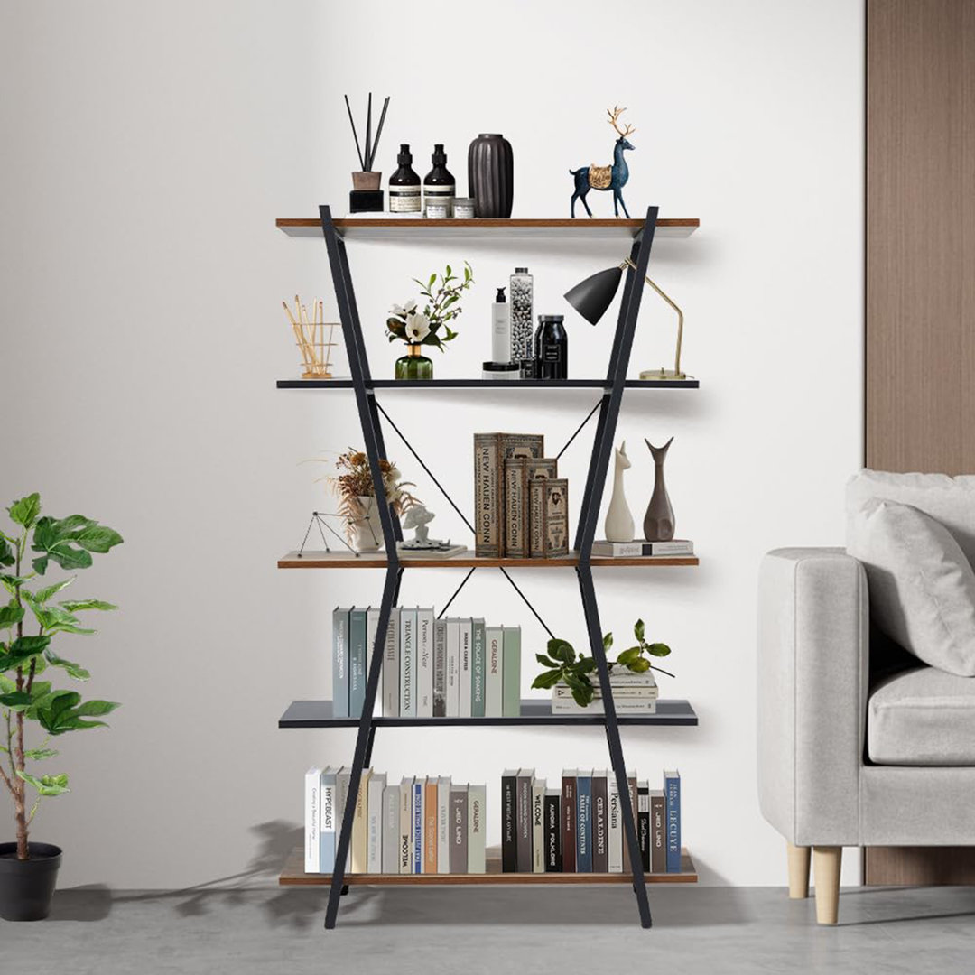 Etagere-Bücherregal Antania 80 x 137,5 cm