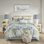 Ensemble de housse de couette en coton 5 pièces avec coussin décoratif Kiawah Island