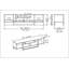 Ridott Unfinished TV Stand for TVs up to 55"-966535199
