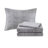 9-Piece King 9 Piece Comforter Set with Cotton Bed Sheets,Navy