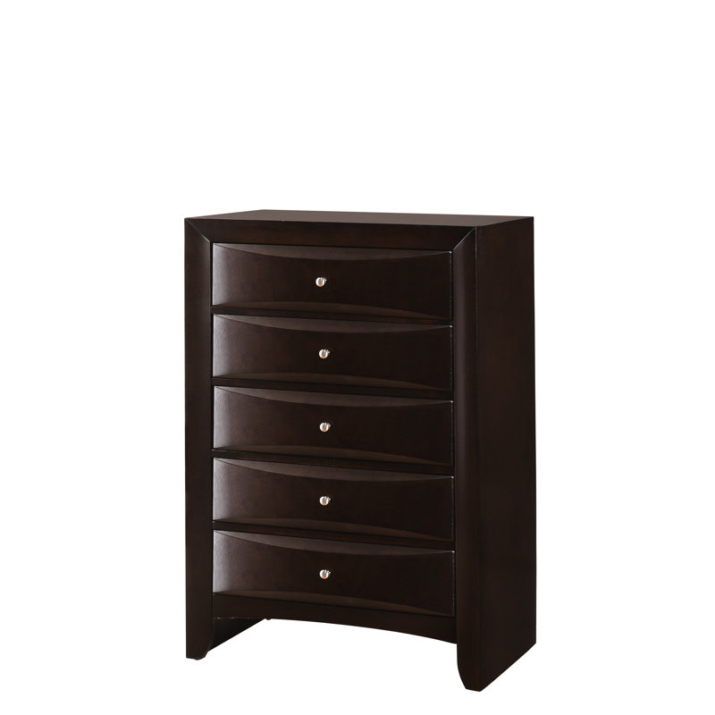 Commode 5 tiroirs Brown