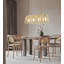 Luminaire suspendu rotin 4 lumières Roka, Coastal Boho - tissé à la main Roka