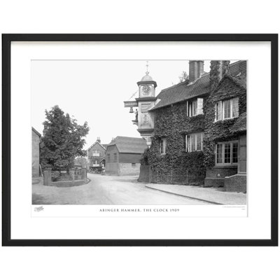 Abinger Hammer, The Clock 1909 by Francis Frith - Single Picture Frame Print
