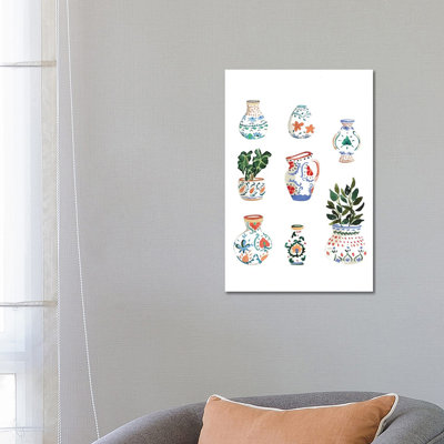 Little Pots by Sabina Fenn - Gallery-Wrapped Canvas Giclée on Canvas
