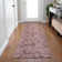 Machine Washable Indoor/Outdoor Xhevrie Blush Rug