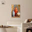 Trois vases, art moderne classique sur toile par Art Remedy-105304309-105304315