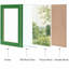 Cadre photo vert, verre véritable-44641618-44641622