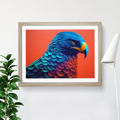 Sensational Eagle Bird - Framed Print