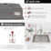 Builder Stylish Dual-Mount 27" Stainless Steel Single Bowl Kitchen Sink with Grid and Strainer