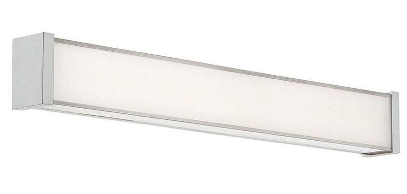Svelte 1 - Light LED Bath Bar, Chrome, 3000K