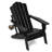 Adirondack Chair Set of 6, Folding HDPE Patio Chairs with Cup Holder, 400LBS Heavy Duty Fire Pit Chairs for Large Garden, Deck, Resort, Commercial Use-569517362