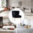Euclid Velvet Accent Chair with Metal Legs-339962386