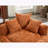 Bean Bag Lazy Sofa with Ultra Soft Chenille Cover-204960371