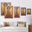 Illustration d'un ange religieux - reproduction d'art sur toile traditionnelle-1032464718-1032464690