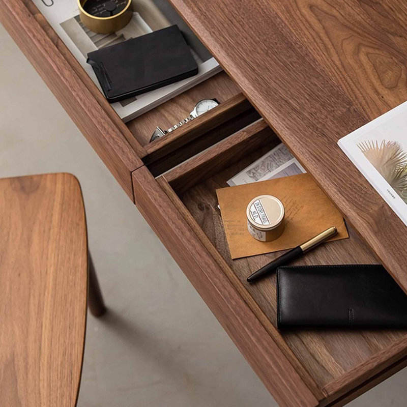 Bureau de rangement de style japonais