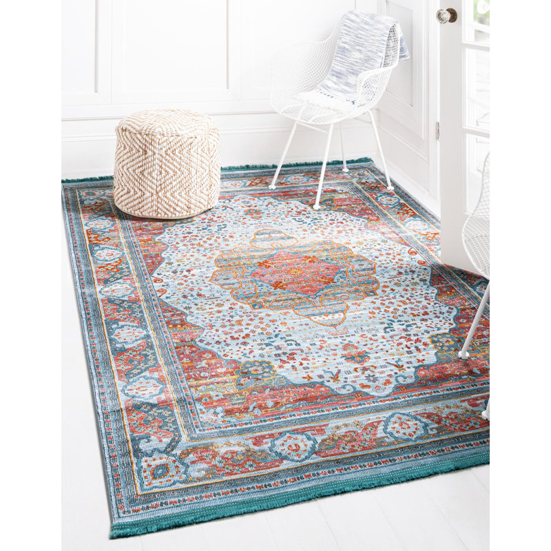 Oriental Indoor Rug, Rectangle 8' x 11'