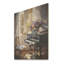 Piano Serenade, bouquet de fleurs mauves III - Fleurs sur bois-953849566