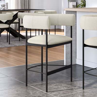 Everly Quinn Nakash Counter and Bar Stool