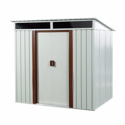 6Ft X 5Ft Outdoor Metal Storage Shed