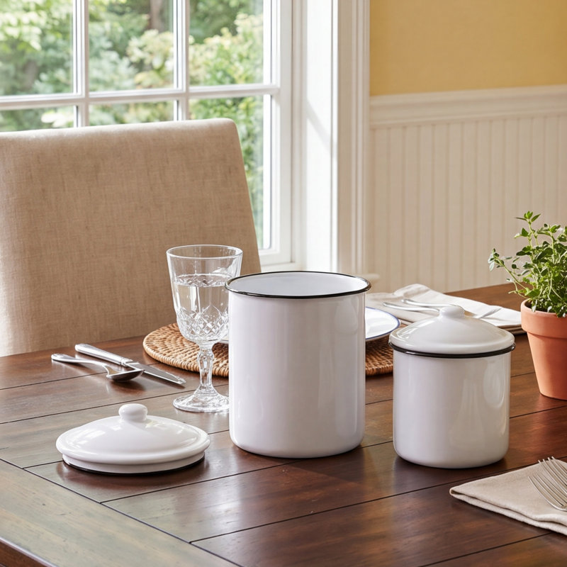 Metal Canister - Set of 2