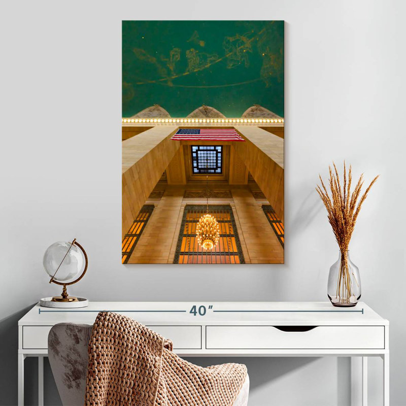 Aime Grand Central Station Ceiling, 30" H x 20" W